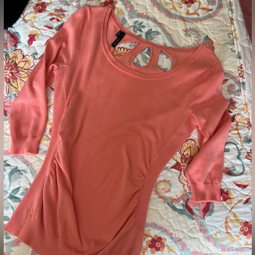 Pretty peachy sweater